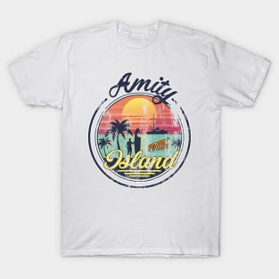 Amity Island Tourist (Distressed) T-Shirt